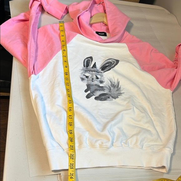 We11done Rabbit Print Hoodie - Picture 9 of 11